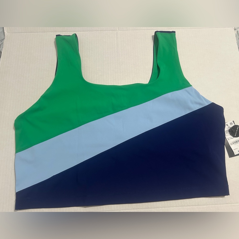 IDEOLOGY Crop Top With Built In Bra NWT